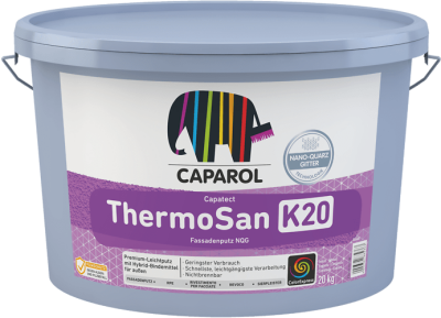 Caparol Capatect ThermoSan Fassadenputz NQG K15 20 Kg