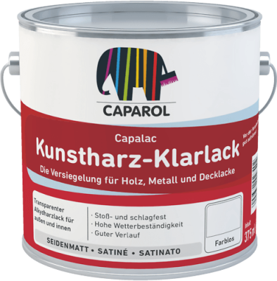 Caparol Capalac Kunstharz-Klarlack 0,75 L Seidenmatt