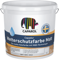 Caparol Capadur Wetterschutzfarbe Matt 2,5 Liter,...
