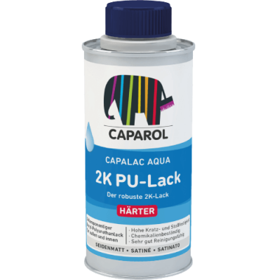 Caparol Capalac Aqua 2K PU-Lack Härter 0,25 Liter, Transparent