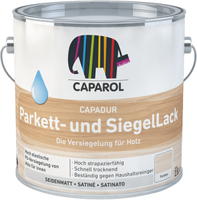 Caparol Capadur Parkett- und SiegelLack 0,75 Liter, Seidenmatt